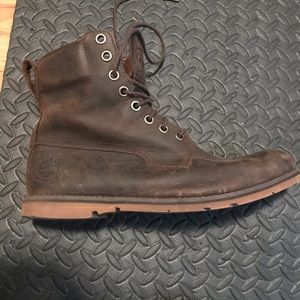Brown Leather Boots